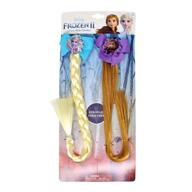 👯 frozen 2 bff faux hair braid elastic pony set: perfect for fun and friendship logo