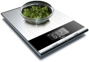 img 3 attached to 🍽️ Ozeri Ultra Thin Stainless Steel Digital Kitchen Food Scale - Elevating Your Culinary Experience with Professional Precision