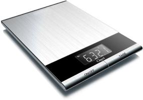 img 1 attached to 🍽️ Ozeri Ultra Thin Stainless Steel Digital Kitchen Food Scale - Elevating Your Culinary Experience with Professional Precision