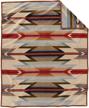 pendleton wyeth trail queen blanket logo
