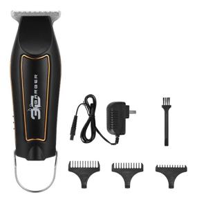 img 4 attached to 💈 Revolutionary 3D Barber Clipper Trimmer: Cordless, Precise Detailing & Shaving, Pro Li Trimmer (Black)