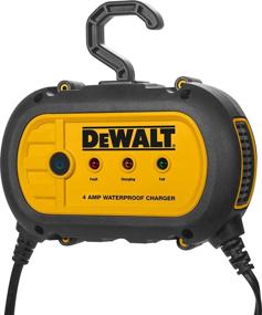 img 3 attached to Зарядное устройство/сохранитель заряда DEWALT Waterproof DXAEWPC4 - 4 Ампера, 12 Вольт, полностью автоматическое с клеммами для кабеля.