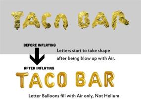 img 2 attached to 🌮 Taco Fiesta Party Decorations: Creative Balloons, Banners, and Garlands for Mexican-themed Celebrations, Birthdays, Showers, and Engagements