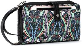 img 2 attached to 👜 Sakroots Eco-Twill Large Smartphone Crossbody: The Perfect Blend of Fashion and Functionality