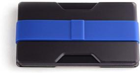 img 3 attached to 💼 Sleek & Durable: Radix Slim Wallet in Black Polycarbonate