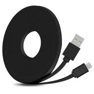 🔌 fastsnail 16.4ft extension flat charging cable and data sync cord: compatible with ps4, xbox one controllers, kindle fire, android, wyzecam v3, and more! logo
