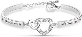 img 4 attached to 💍 Stepdaughter Bracelet: Memorable Wedding Gift for Daughter in Law - Cherishing the Gift Life Gave Me: You!