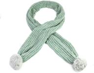 🧣 creamy chenille winter scarf: stylish girls' fashion accessory by homedy logo