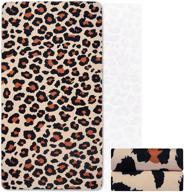 premium pknoclan microfiber leopard beach towel: sand-free, oversized & quick-dry for swimming, camping, sports - 31.5 x 59.1 inches logo