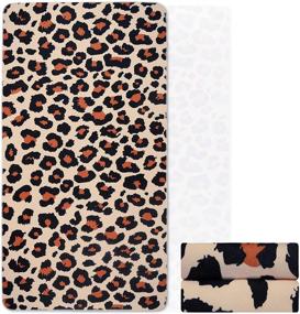 img 4 attached to Premium Pknoclan Microfiber Leopard Beach Towel: Sand-Free, Oversized & Quick-Dry for Swimming, Camping, Sports - 31.5 x 59.1 Inches