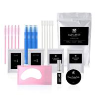 56pcs eyelash perm kit - all-in-one lash curling solution for salon or home use, semi-permanent curling perming wave lash extensions logo