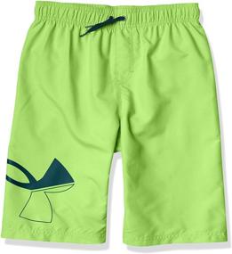 img 3 attached to 🩳 Black Under Armour Boys' Swim Trunks - Boys' Clothing for Swimming