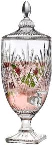 img 3 attached to 🍹 Godinger Dublin Crystal Beverage Dispenser: Elegant and Efficient Drink Dispensing Solution