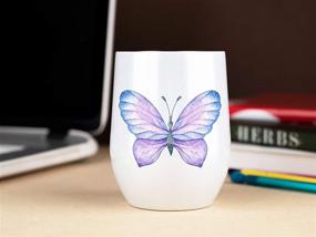 img 2 attached to Butterfly Gifts Women Mug Butterflies