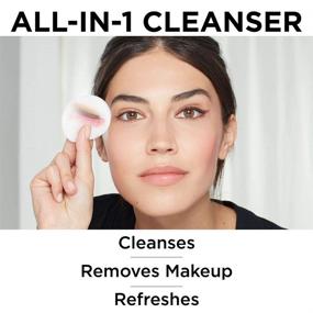 img 1 attached to 🌟 Garnier SkinActive Micellar Cleansing Water for All Skin Types - 13.5 fl oz + Micellar Cleansing Water for Waterproof Makeup - 3.4 fl oz