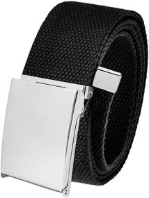 img 4 attached to 🔗 Stylish Adjustable X Large Belt in Polished Silver: Perfect Accessory for Fashion-Forward Individuals