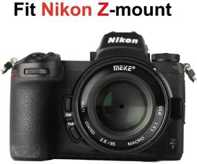 img 1 attached to Enhance Your Macro Photography with the MEKE 85mm F2.8 Manual Focus Telephoto Lens for Nikon Z Mount Cameras Z5 Z6 Z7 Z50