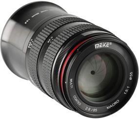 img 4 attached to Enhance Your Macro Photography with the MEKE 85mm F2.8 Manual Focus Telephoto Lens for Nikon Z Mount Cameras Z5 Z6 Z7 Z50