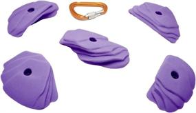 img 2 attached to ETCH Sandstone Climbing Hold Purple Outdoor Recreation