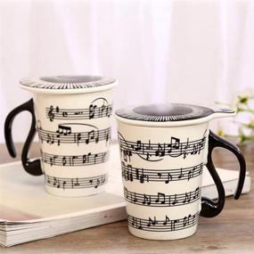 img 3 attached to ❤️ Express Your Love with HLJgift Creative Ceramic Musician Valentines