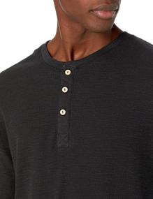 img 2 attached to Goodthreads Long Sleeve Thermal Heather Oatmeal Men's Clothing and Shirts