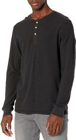 img 4 attached to Goodthreads Long Sleeve Thermal Heather Oatmeal Men's Clothing and Shirts