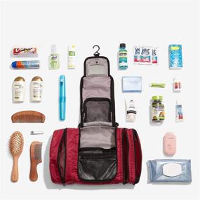 img 3 attached to 🧳 Efficiently Organize with eBags Classic Large Pack-it-Flat Toiletry Kit