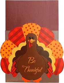 img 2 attached to 🍁 18-Count Thanksgiving Cutlery Holder Set by JOYIN: Turkey Utensil Décor, Autumn Fall Harvest Party Favor Supply, Table Decoration with Thank You Cards