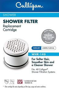 img 1 attached to 💦 Efficient Culligan WHR-140 WTR Filtration Cartridge Replacement - 1 Count Pack (White)