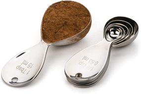 img 3 attached to 🥄 RSVP International (MOD-S) Stainless Steel Oval Measuring Spoons: Accuracy and Durability Combined