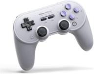 8bitdo sn30 pro+ blue bluetooth gamepad - for switch, windows, android, macos, steam, and raspberry pi (classic edition) logo