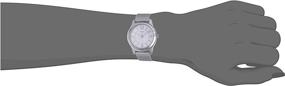 img 1 attached to ⌚ Timex Women's T2P457 Casey Dress Watch with Silver-Tone Stainless Steel Mesh Bracelet