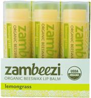 beeswax lip balm zambeezi ingredients skin care logo