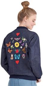 img 1 attached to 🦋 Simplicity Monarch Butterfly Applique Clothing: Embrace Elegance with Exquisite Butterfly-inspired Style