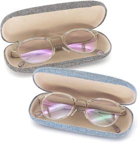 img 3 attached to Eyeglasses Protective Fabrics Glasses Concise Men's Accessories