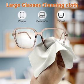 img 2 attached to Eyeglasses Protective Fabrics Glasses Concise Men's Accessories
