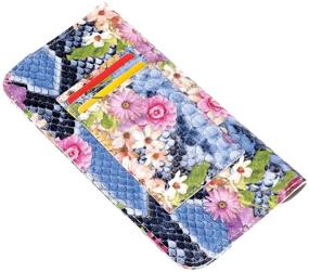 img 2 attached to Chic Envelope Style Women's Card Wallet: Cute Cash Holder & Credit Card Organizer for Ladies