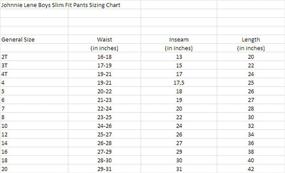img 1 attached to Johnnie Lene мальчики' Стройные брюки со скошенными передними карманами для улучшения SEO