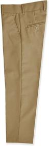 img 2 attached to Johnnie Lene Boys' Slim Fit Flat Front Dress Pants for Enhanced SEO