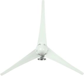 img 3 attached to YaeTek 400W Wind Turbine Generator: Reliable DC 24V Power with 3 Blades & Controller