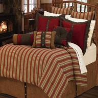 queen size hiend accents rock canyon bedding set logo