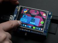 👾 adafruit pitft mini lcd kit: versatile touchscreen solution for raspberry pi logo