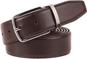 img 2 attached to 👔 Trendy & Practical Men's Tall Belts for Large Waist Sizes - Essential Men's Accessories