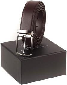 img 3 attached to 👔 Trendy & Practical Men's Tall Belts for Large Waist Sizes - Essential Men's Accessories