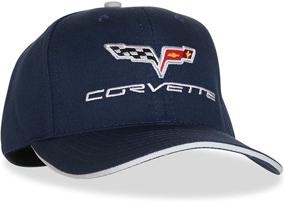 img 1 attached to 🧢 C&amp;W Corvette Hat – Exterior Color Matched with C6 Logo: The Perfect Headgear for Corvette Enthusiasts!