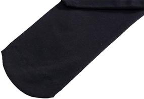 img 2 attached to Century Star Ultra Soft Sockings: Elasticity and Comfort for Active Girls' Clothing