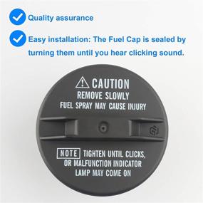 img 2 attached to 🔧 77310-48020 Gas Cap Replacement for Toyota Lexus – Compatible with Avalon 1995-2004, Camry 1989-2001, Corolla 1989-2002, Tacoma 1995-2002, 4Runner 1998-2000, Solara 1999-2003, RX300 1999-2000 & More