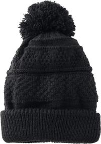 img 3 attached to 🧶 Warm Knit Skull Caps with Pom: Home Prefer Toddler Girls Beanie for Kids Winter Hat