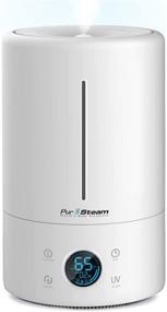 img 4 attached to 🌬️ Superior Ultrasonic 5 Liter Cool Mist Humidifier with Whisper-Quiet Operation - Ideal for Baby Room, Automatic Shut-Off, Up to 20 hours of Operating Time