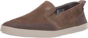 img 4 attached to CLARKS Mens Gosler Loafer Suede Men's Shoes in Loafers & Slip-Ons